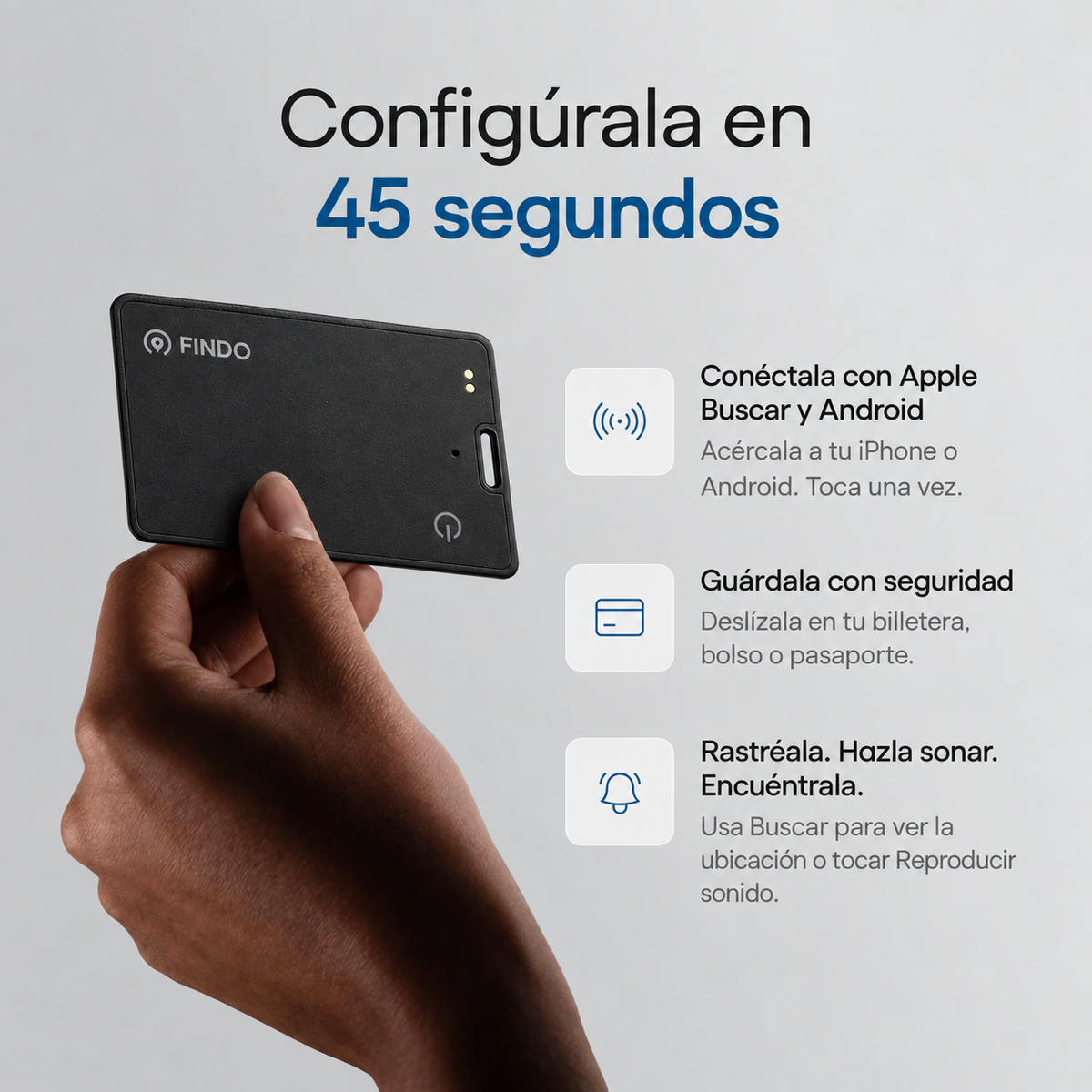 Findo® Tarjeta Localizadora