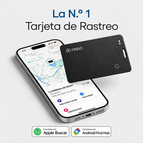 Findo® Tarjeta Localizadora